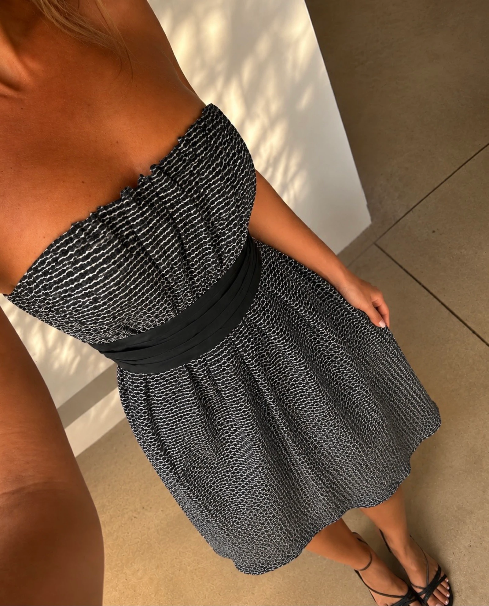 Robe bustier Zara 🖤
